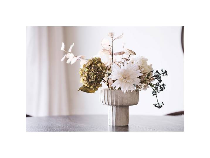 Vase Lotro 21 x 19 x 21cm Beige