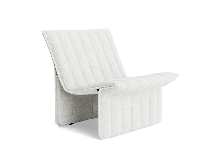 Normann Copenhagen Fauteuil lounge Limit Hallingdal 110 gris clair
