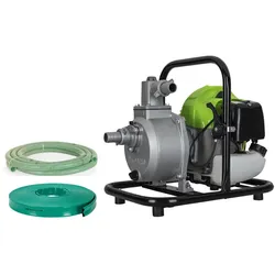 vitoGARDEN Motorpumpe 43 cm3 2T 1.5 PS Komplettset + 10m Schläuche + VITO-Zubehör
