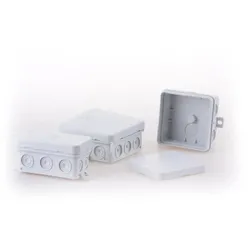 HUP 529999 VDE Aufputz Abzweigkasten 100mmx100mmx40mm, IP 54