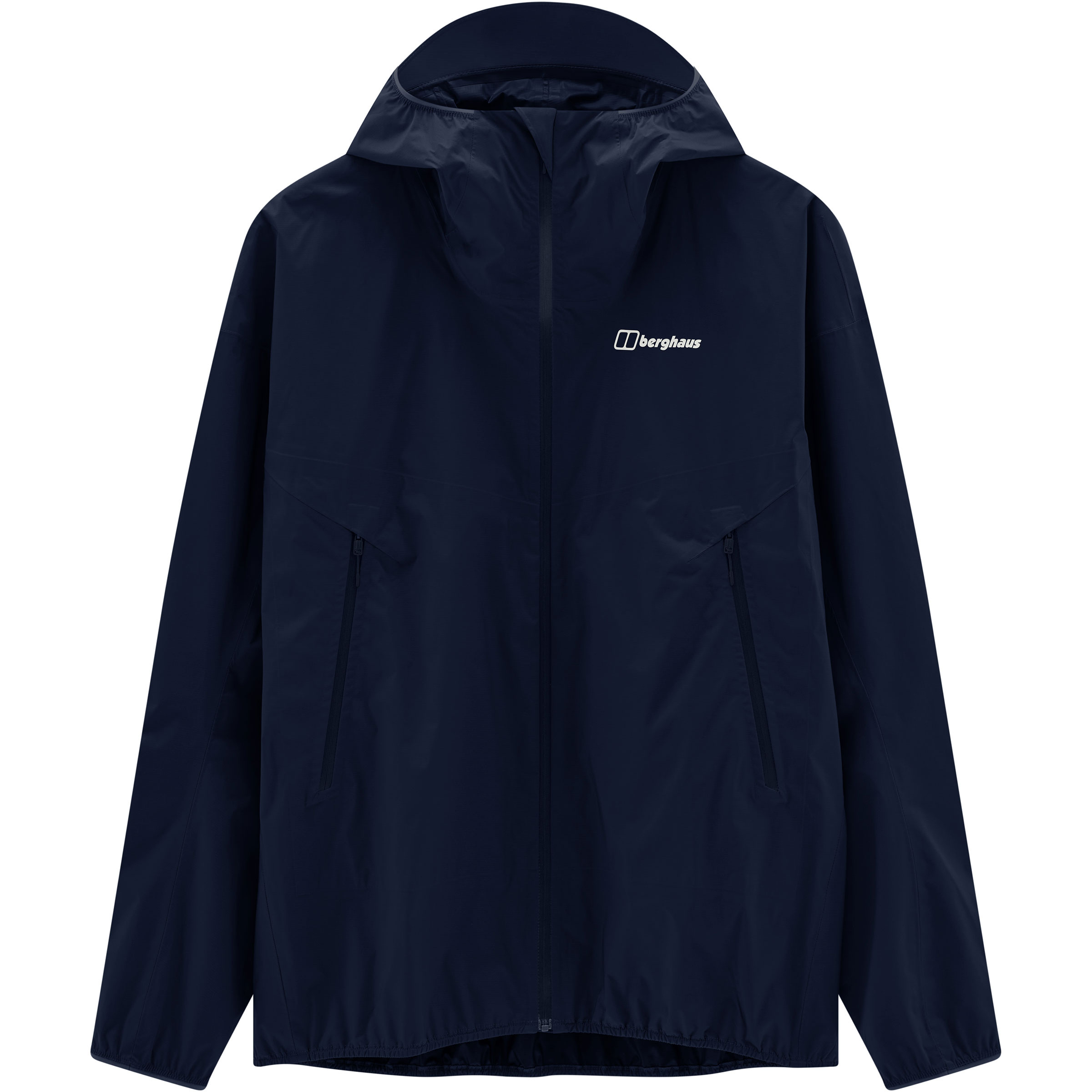 Berghaus Rain Motion Herren Regenjacke schwarz Größe L Trekking Winddicht Pertex