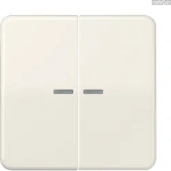 Jung CD595KO5 Wippe Serienschalter mit Lichtleiter weiß