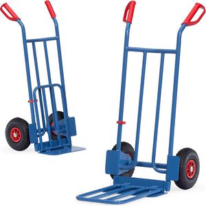 Fetra Sackkarre Paketkarre K1116P, klappbar, pannensichere Bereifung, Tragkraft 250kg