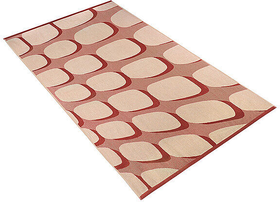 VOSSEN Strandtuch Shadow Play 100x180cm beige B