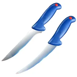 2er-Set professionelle Ausbeinmesser mit Edelstahlklingen