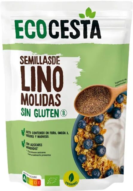 Ecocesta Sementes De Linho Moído Bio 200g