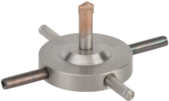 Croix de centrage BOSCH pour carotteuses à sec et forets à douilles 87 mm (2608597479)