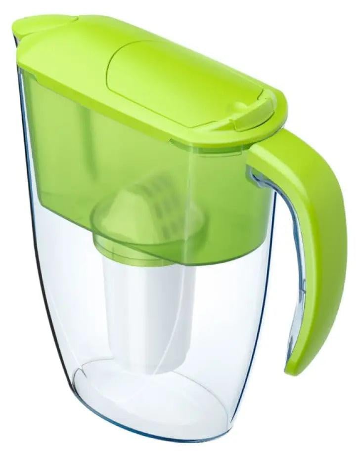 Aquaphor Smile waterfilter voor waterkan, 2,9 liter, limoengroen/transparant
