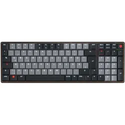 Cherry KW 550 MX LP (DE, Kabelgebunden, Kabellos), Tastatur, Schwarz