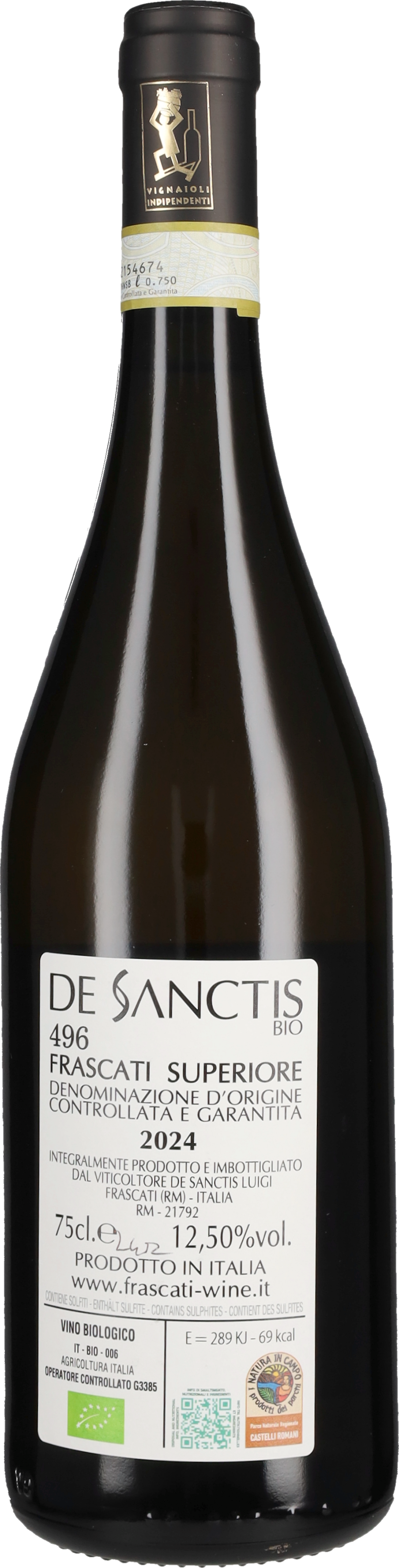 Frascati Superiore '496' De Sanctis 2025
