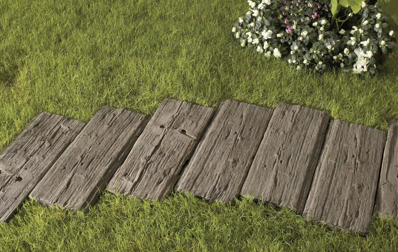 Kann Gartenplatte Antik 60 x 25 x 4 cm braun