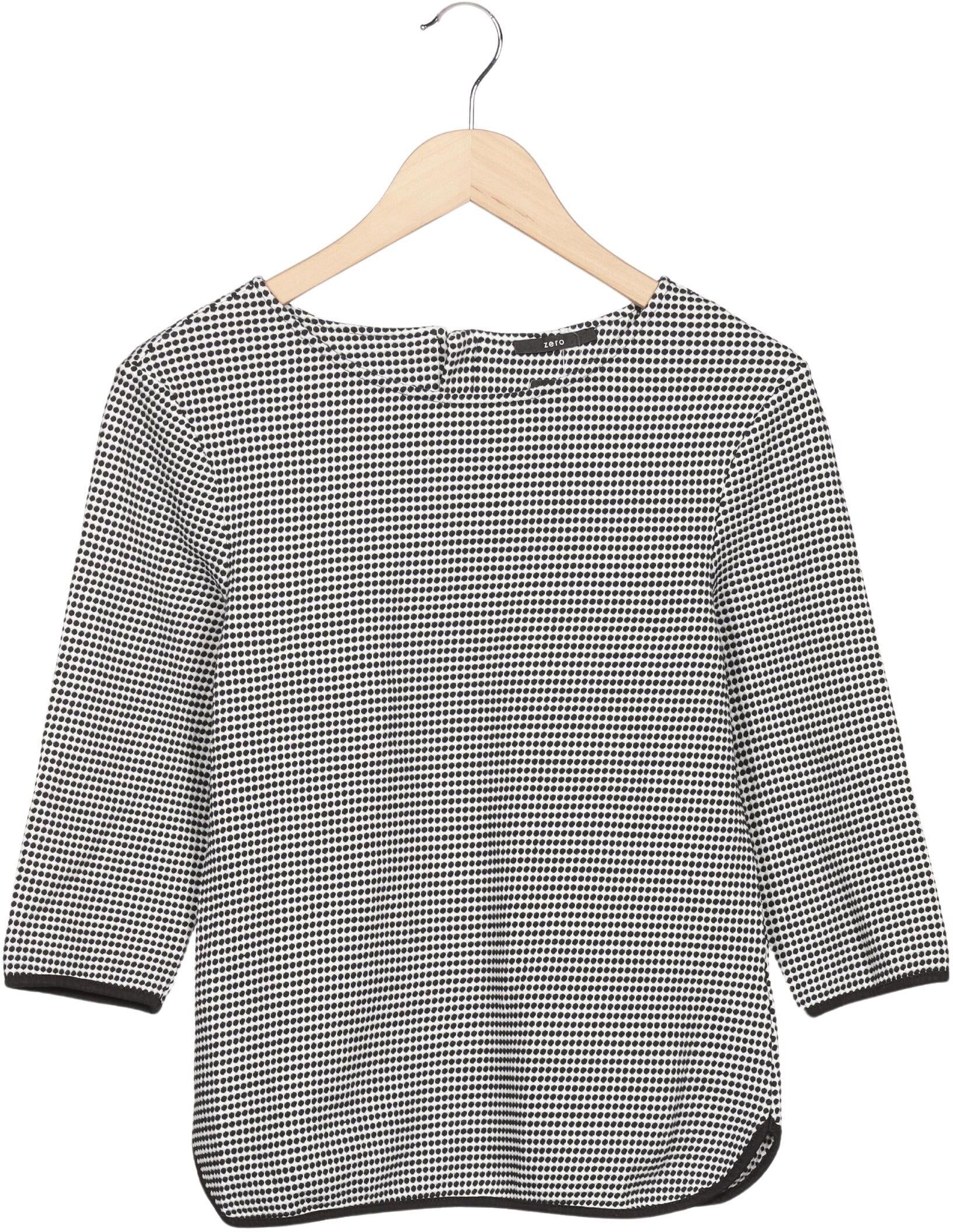 Zero Damen Sweater, Mehrfarbig, Gr. S, kein / Etikett - Second Hand