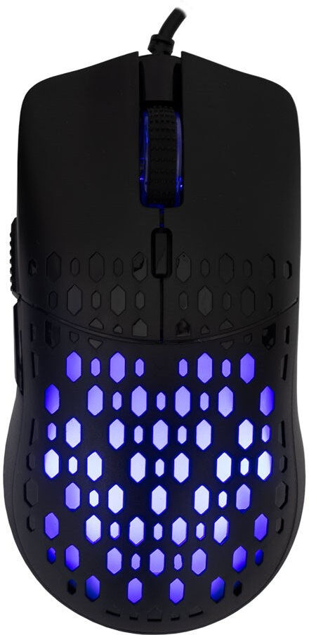 Baracuda OCTOPUS 6D / 3600 DPI Gaming Mus - Sort