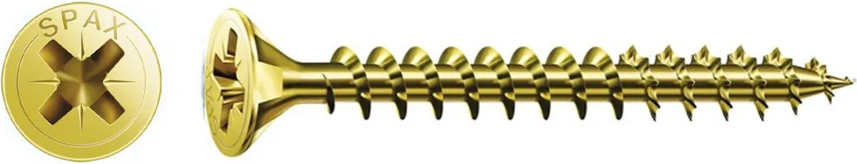 Spax Houtschroef Philips Z1 3.0x40mm - 20 stuks