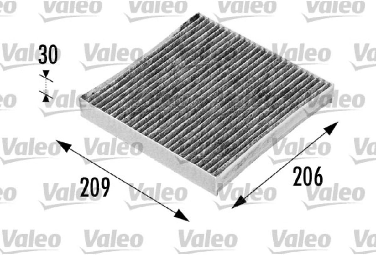 Valeo Filtro cabina 698715