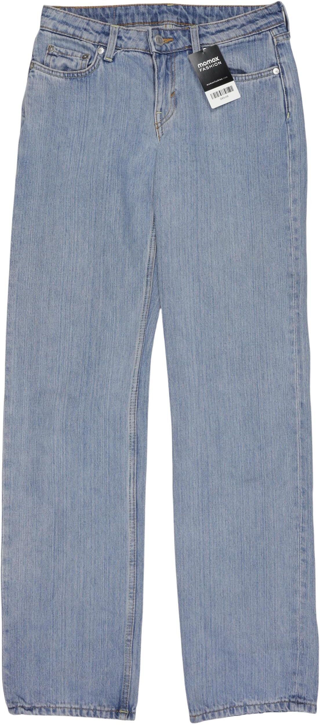 Weekday Damen Jeans, Hellblau, Gr. W25, Baumwolle - Second Hand