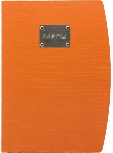 Securit Rio Menukort   Menu   A4   Orange