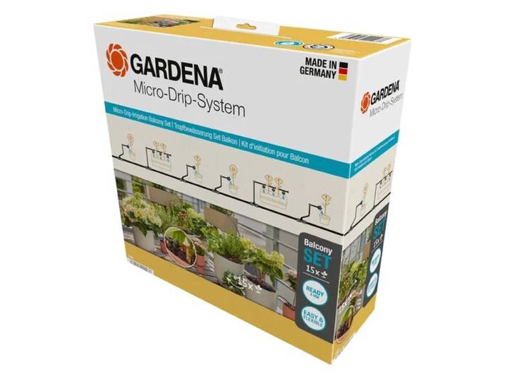 Gardena microdrip start set voor balkon