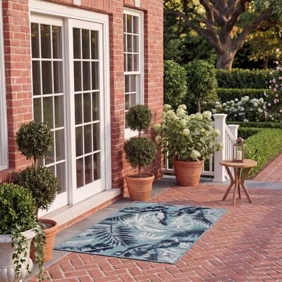 SAFAVIEH Cabana Zhuldyz Indoor/ Outdoor Waterproof Rug