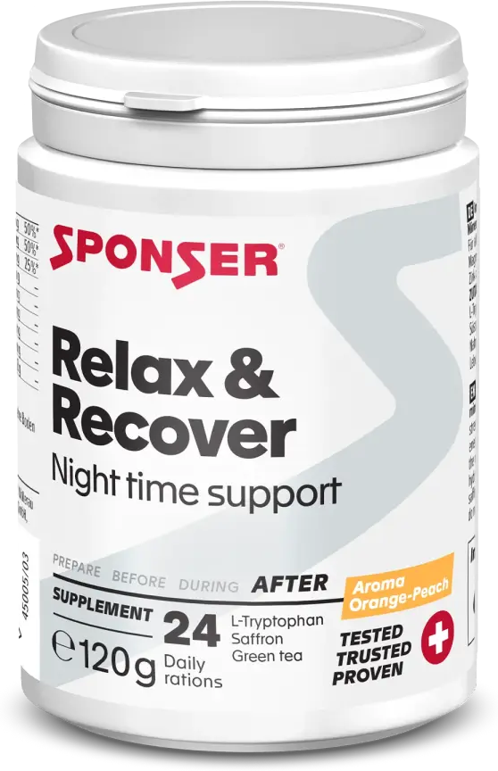 Sponser Relax & Recover Regenerationspulver 120g Dose Orange-Peach