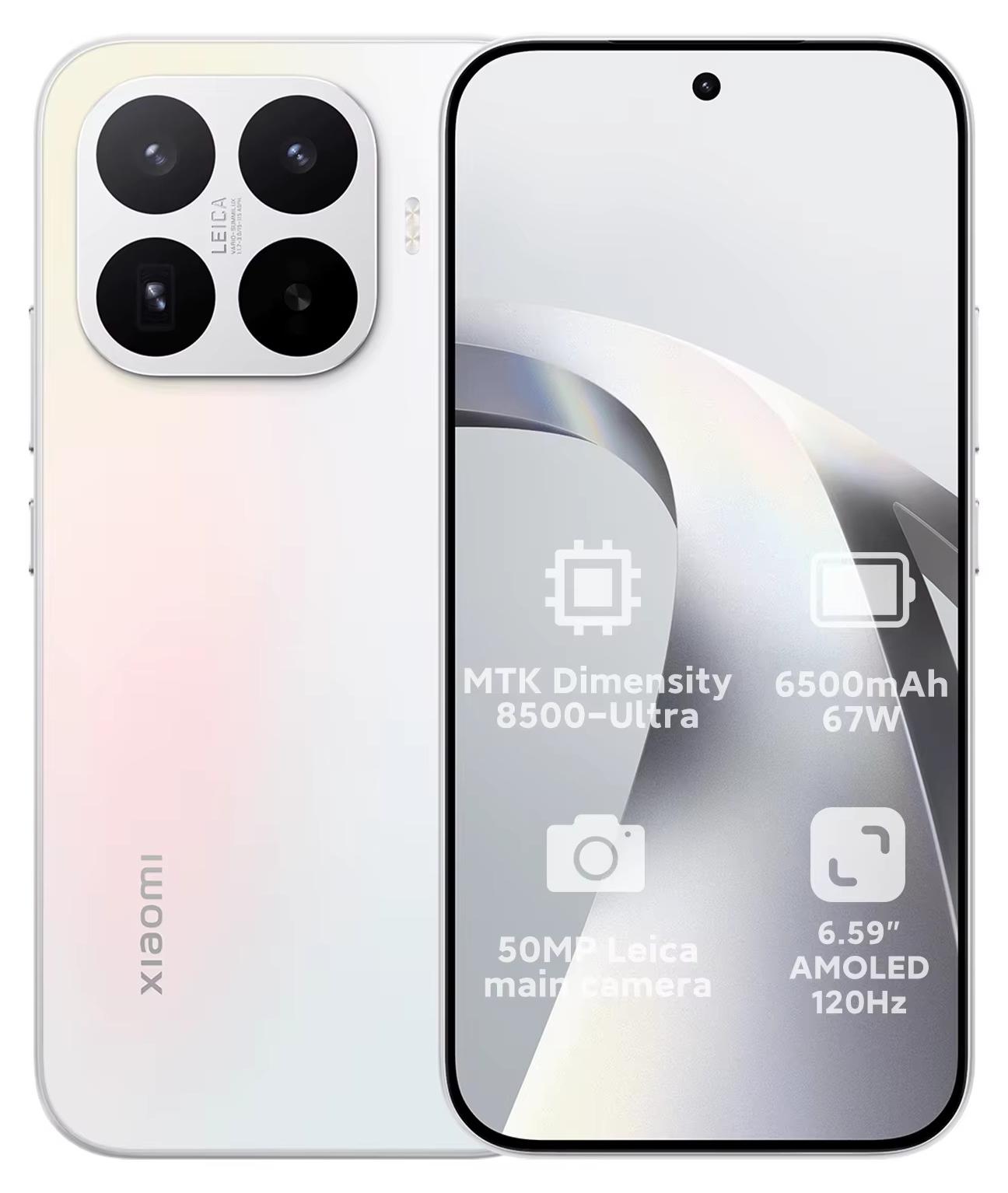 Smartphone - 17T - 5G - 12 GB RAM, 512 GB Speicher - 16,7-cm-AMOLED-Display, 120 Hz - 50-MP-Kamera - 6500-mAh-Akku, 67-W-Schnellladen - Weiß