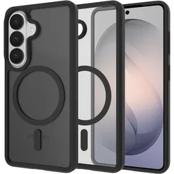 Cazy Silikon Hülle Soft TPU Schutz (Samsung Galaxy S26), Smartphone Hülle, Schwarz