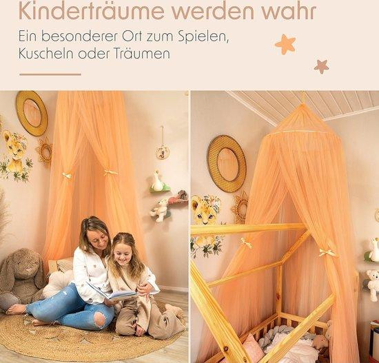 Famanu Tüll-baldakijn voor babybedje, kinderbed of knuffelhoekje