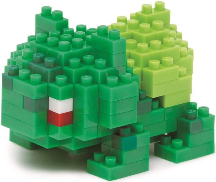 Kawada Nanoblock Pokémon Building Set-NBPM_003 Bulbasaur (Diversen) Nieuw