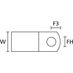 HellermannTyton Befestigungsschelle ALU7-AL-NA (100)