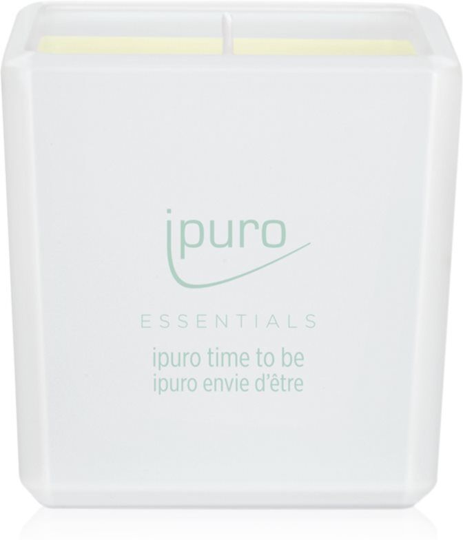ípuro Essentials Time To Be bougie parfumée 125 g