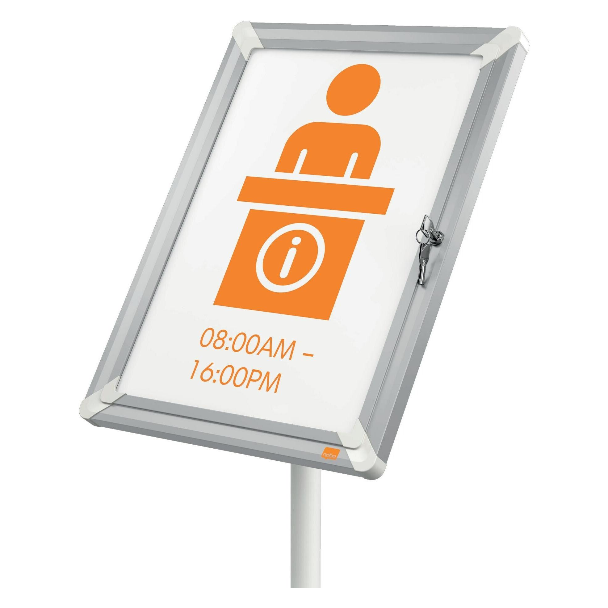 Nobo Premium Plus Abschliessbarer A3 Displayständer (A3) (1915738)