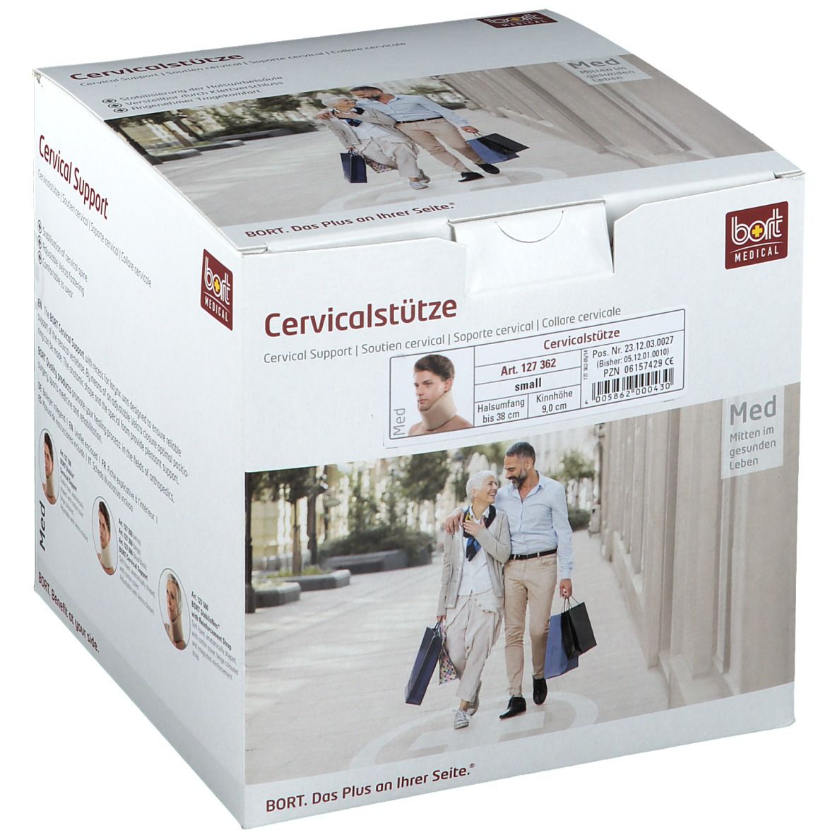 Bort Cervicalst.9 cm S haut 1 St Bandage(s)