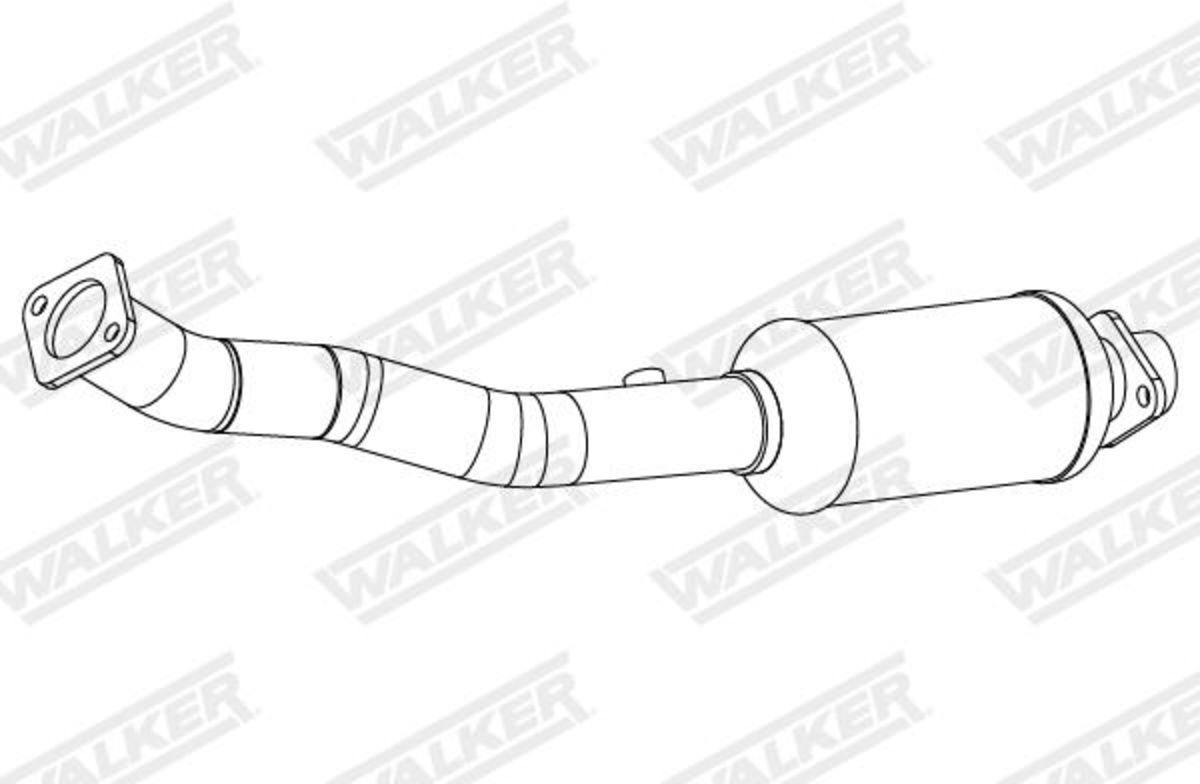 Katalysator WALKER 28839