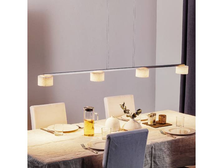 Reef 4 LED Suspension Polished/White - Serien Lighting - Salle à manger - Design - Métal - Multi-ampoules