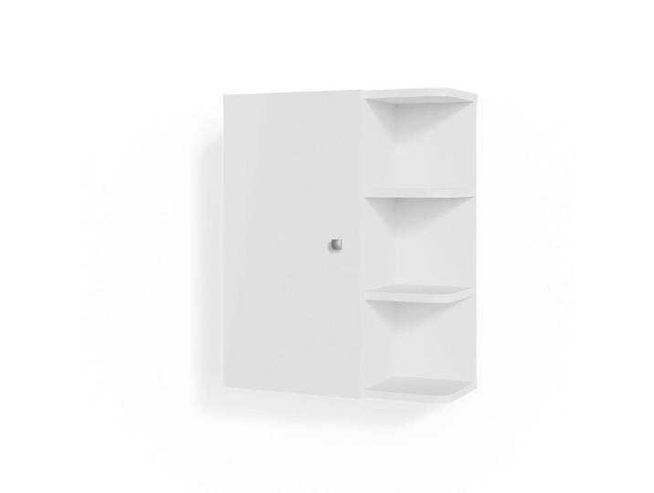 Vicco Badschrank Fynn Weiß 47.2 x 59.2 cm, Holzwerkstoff, Rechteckig, 47.2x59.2x21 cm, Badezimmer, Badezimmerschränke, Hängeschränke
