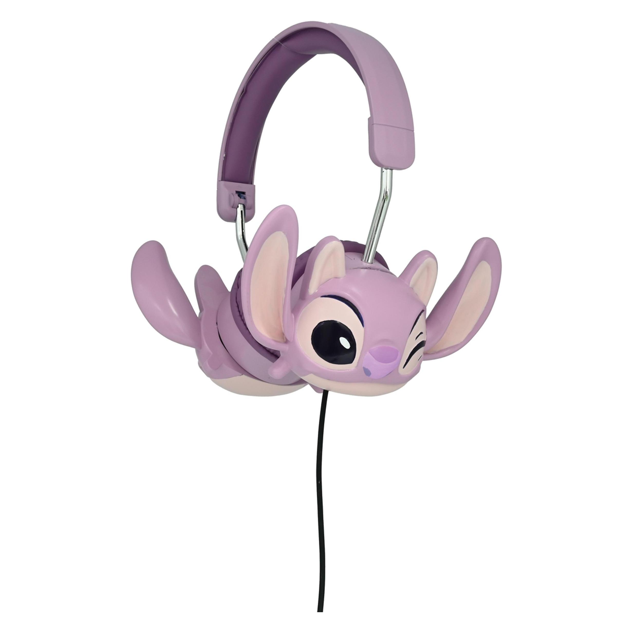 Lexibook - DISNEY Stitch Angel Wired Foldable Headphone with safe volume limitation (HP015D1) (HP015D1)