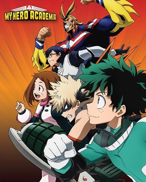 GBeye Hole in the Wall My Hero Academia Mini Poster-Heroes to Action (Diversen) Nieuw