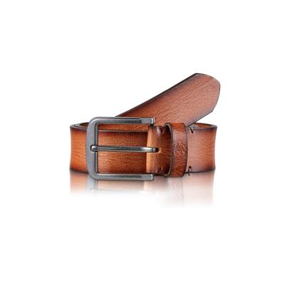 Ledergürtel LERROS "Ledergürtel *James*", Herren, Gr. 100, braun (cognac), Leder, Gürtel Ledergürtel