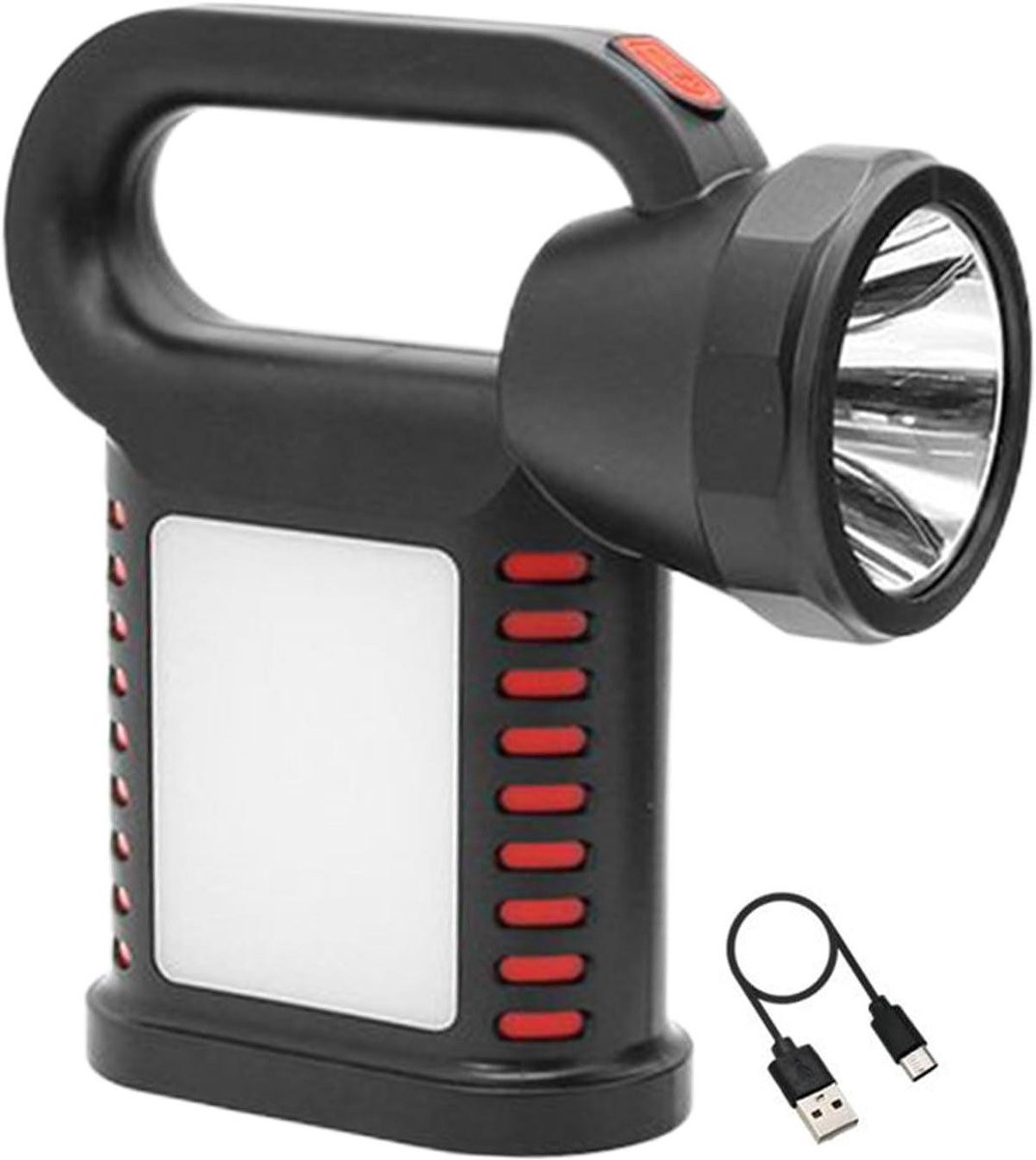 Solar Lantaarn LED Campinglamp voor Buitenverlichting - Zwart