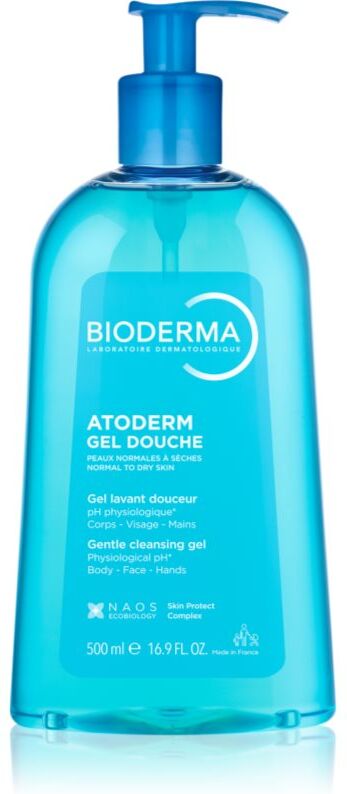 Bioderma Atoderm Gel sanftes Duschgel für trockene und empfindliche Haut 500 ml
