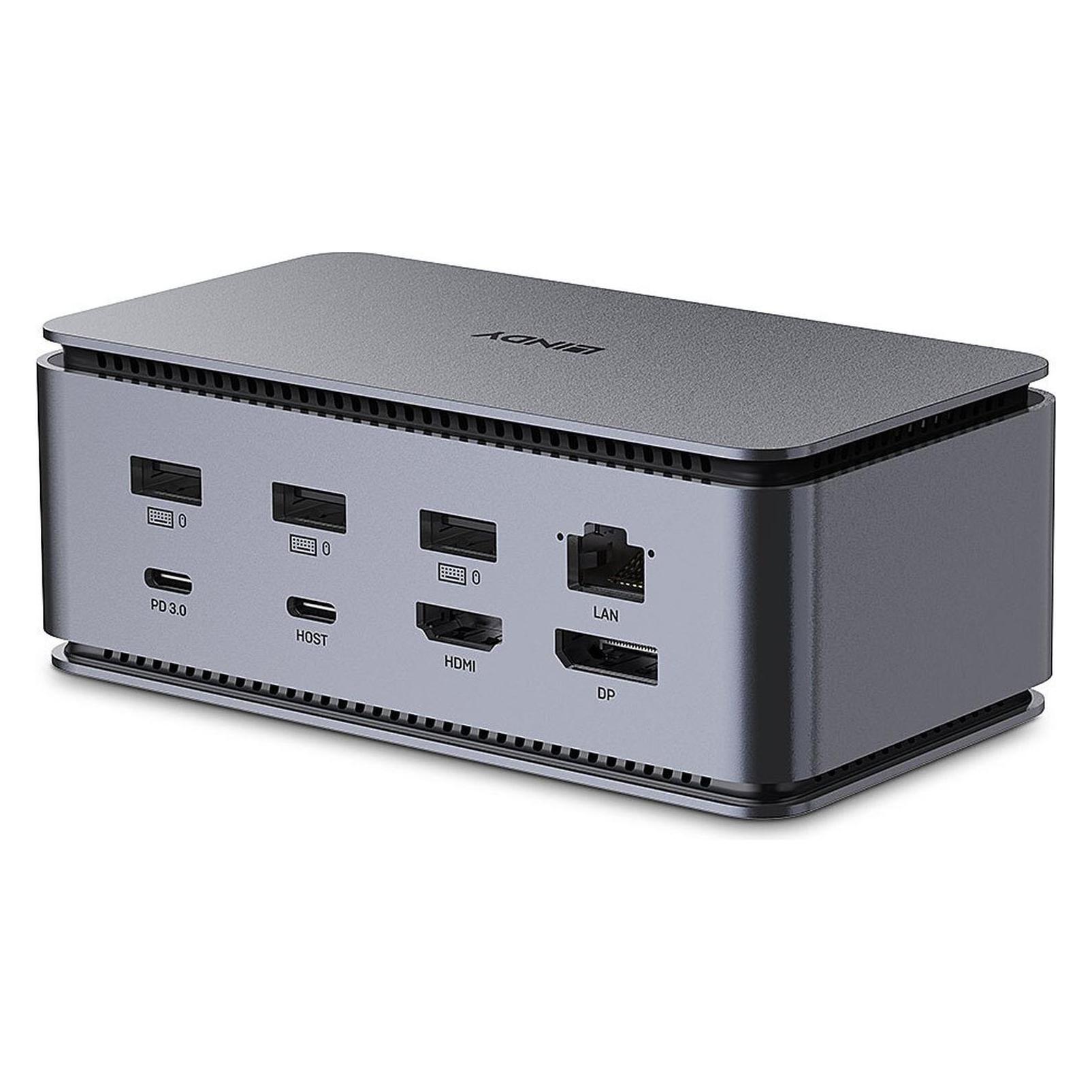 Lindy DST-Pro (USB-C, 14 Ports) (43372)