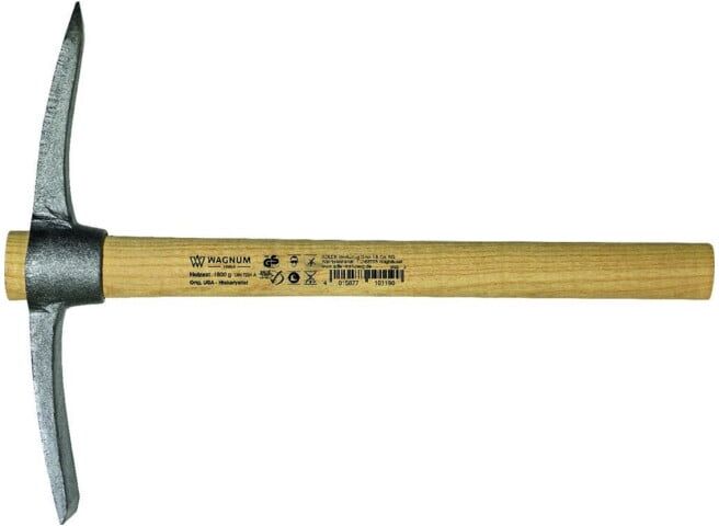 Adler Mini houe croisée 700 g avec manche (4015877394059)