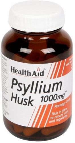 HealthAid Psyllium Cascara Fiber 60 Tablets