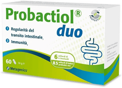 Probactiol Duo Integratore Di Fermenti Lattici 60 Capsule