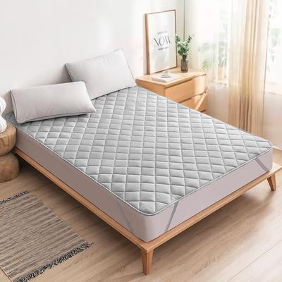 Perfect Picks Market Washable Ultrasonic Mattress Protector With Elastic Band grey xl