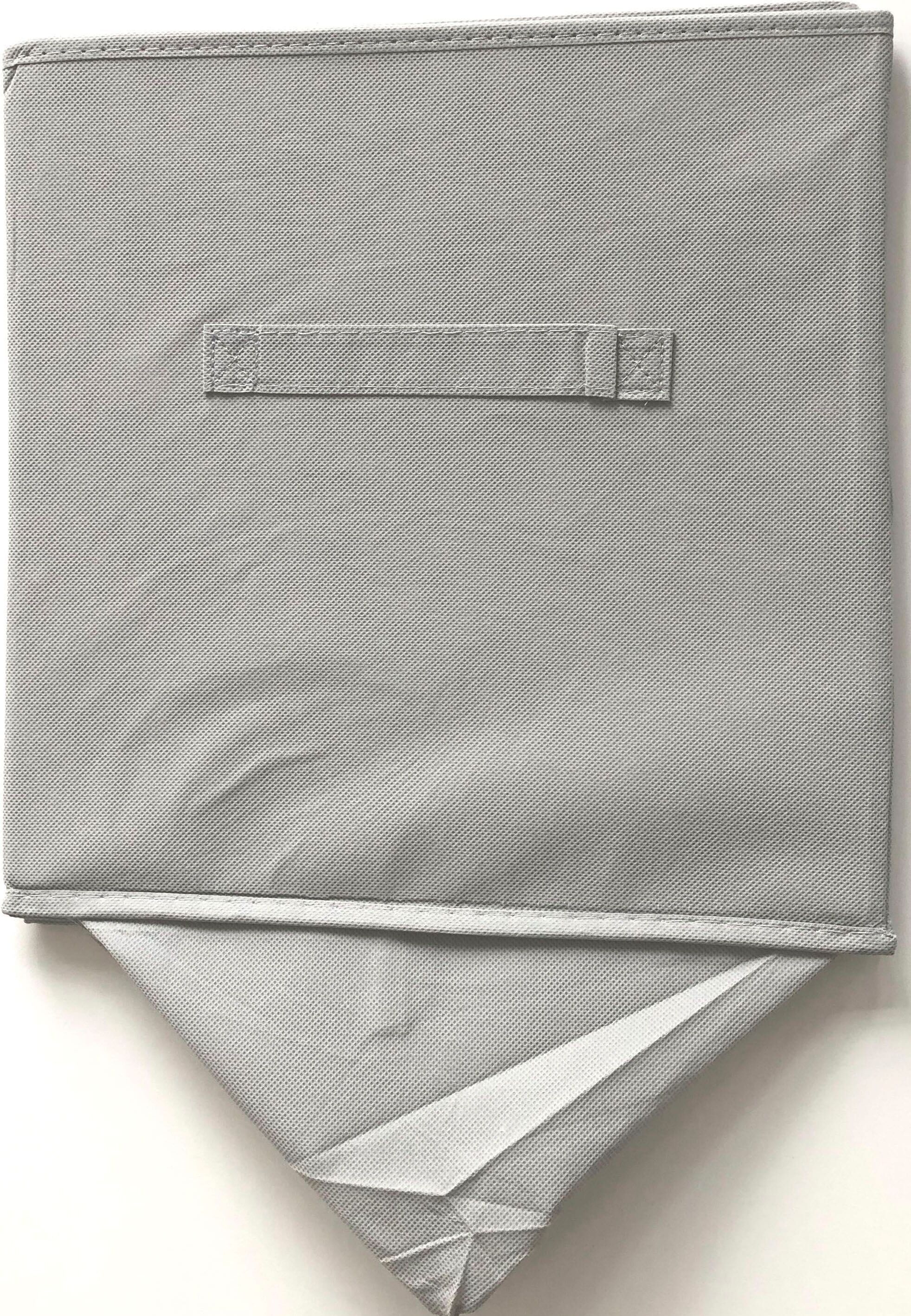 ADOB "Faltbox" Faltbox mit Griff grau 1 Stk., B/H/T: 31cm x 31cm x 31cm