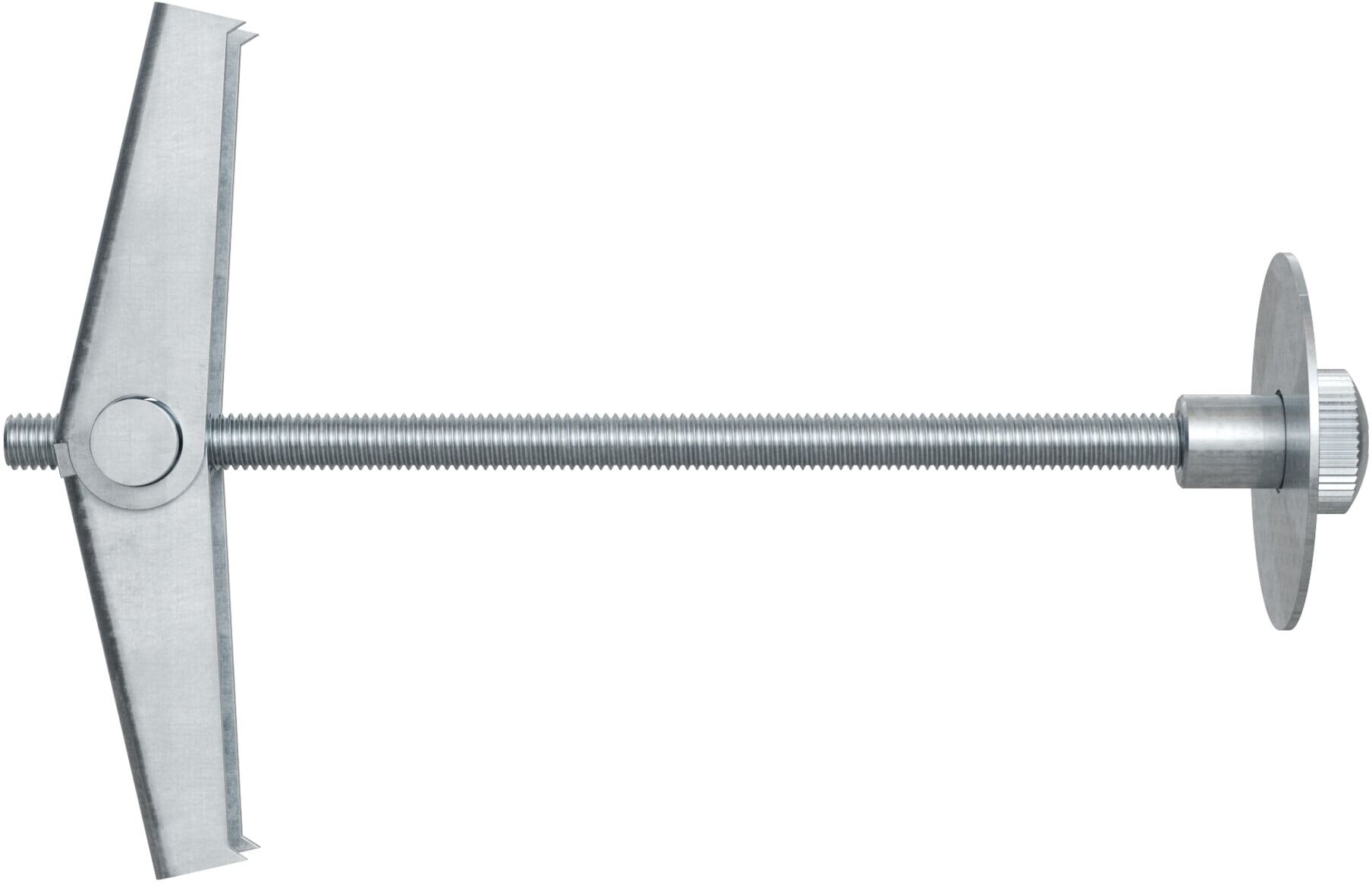 Fischer KD 3 Kippdübel   Kippdübel aus Kunststoff für Hohldecken   Mit Schraube M3 x 90 mm   Für Bohrlochdurchmesser von 12 mm   80181 (0441121)