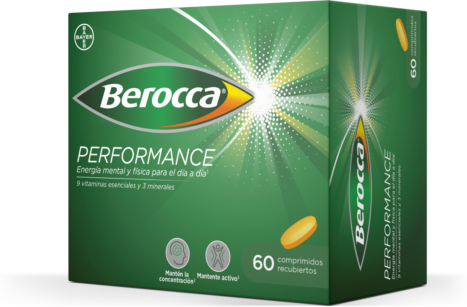 Berocca Performance Vitamins Tablets 60 Units