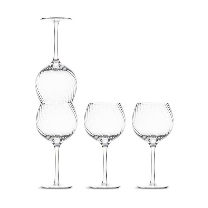 Byon Opacity wijnglas 47 cl 4-pack Helder