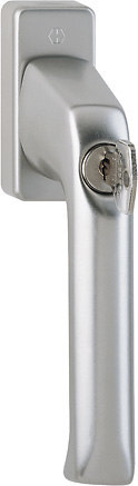 HOPPE Fenstergriff absperrbar London 013S/U34, ohne Schrauben, Aluminium 6940175